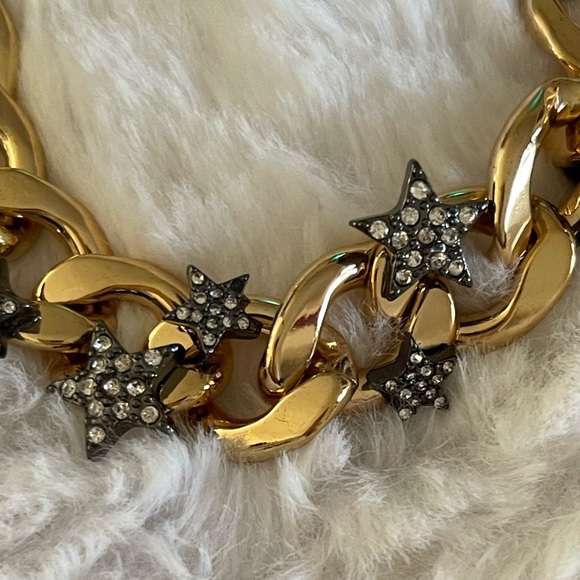 Betsey Johnson rhinestone star bracelet - Picture 4 of 10